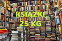 Zestaw książki 25 kg różna tematyka hurt na wagę w dobrym stanie