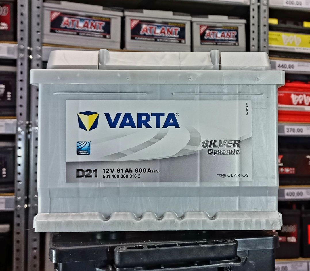 Akumulator VARTA SILVER 61Ah 600A Nowy GWARANCJA