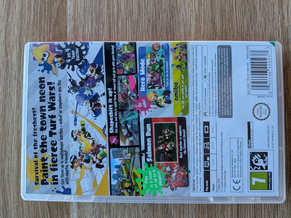 Splatoon 2 Switch