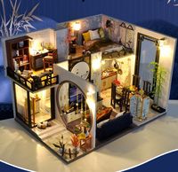 DIY House румбокс миниатюрный дом Bamboo Shadow