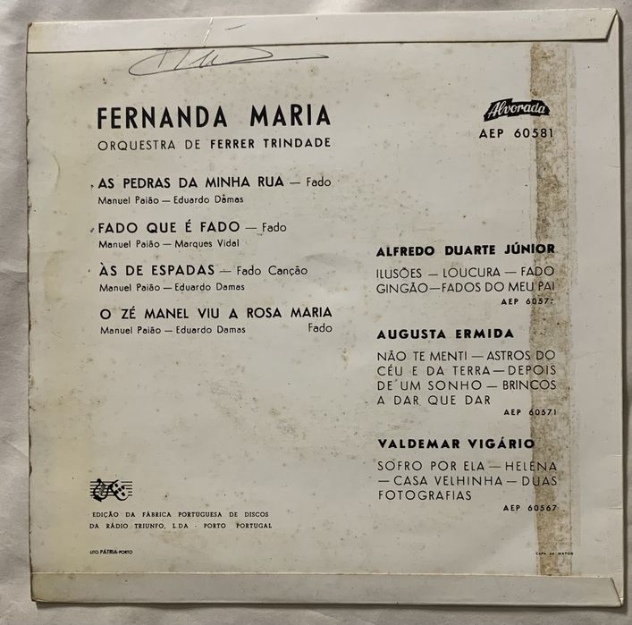 Fernanda Maria 45 rpm