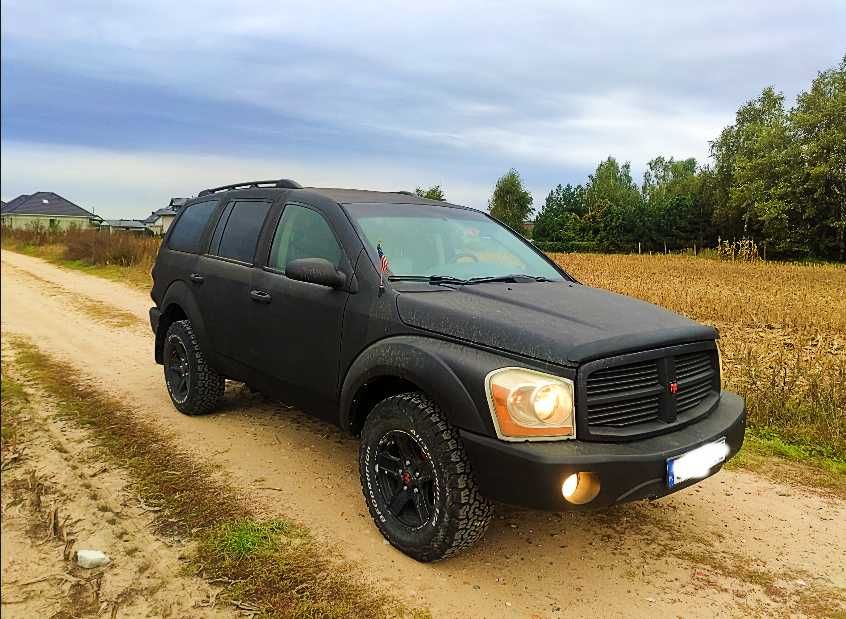 Dodge Durango 4.7 V8 Magnum koła A/T 4x4  HAK LPG 7 osób lub zamienię