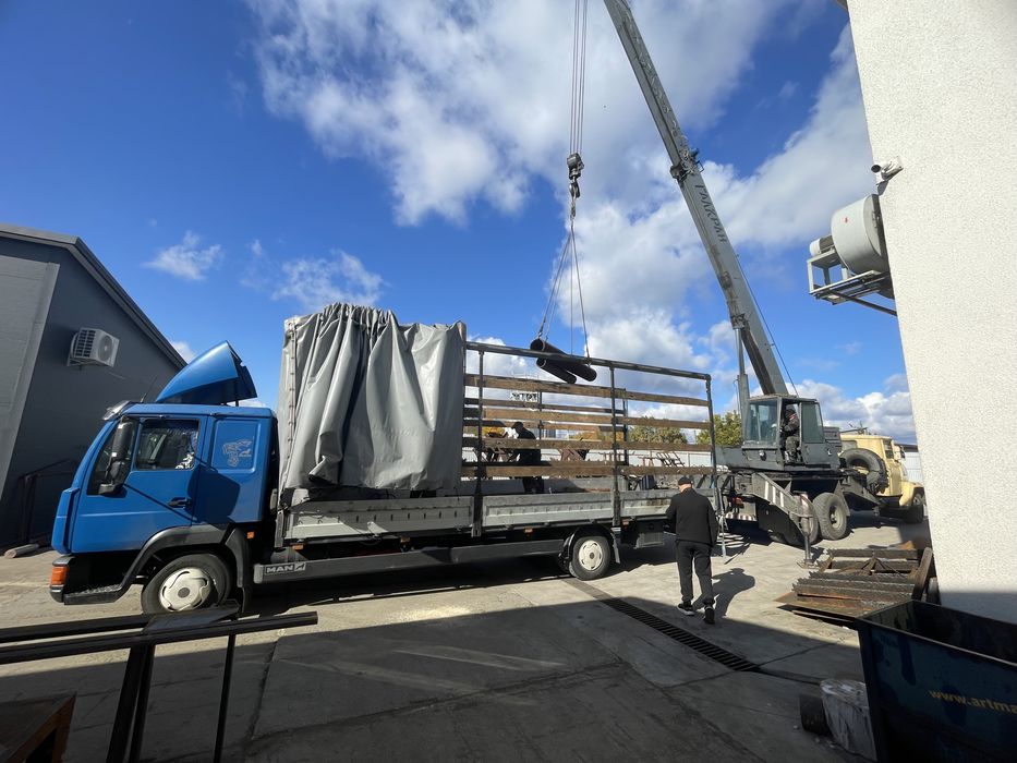 Вантажні перевезення до 6 тон, переїзд, доставка товарів.