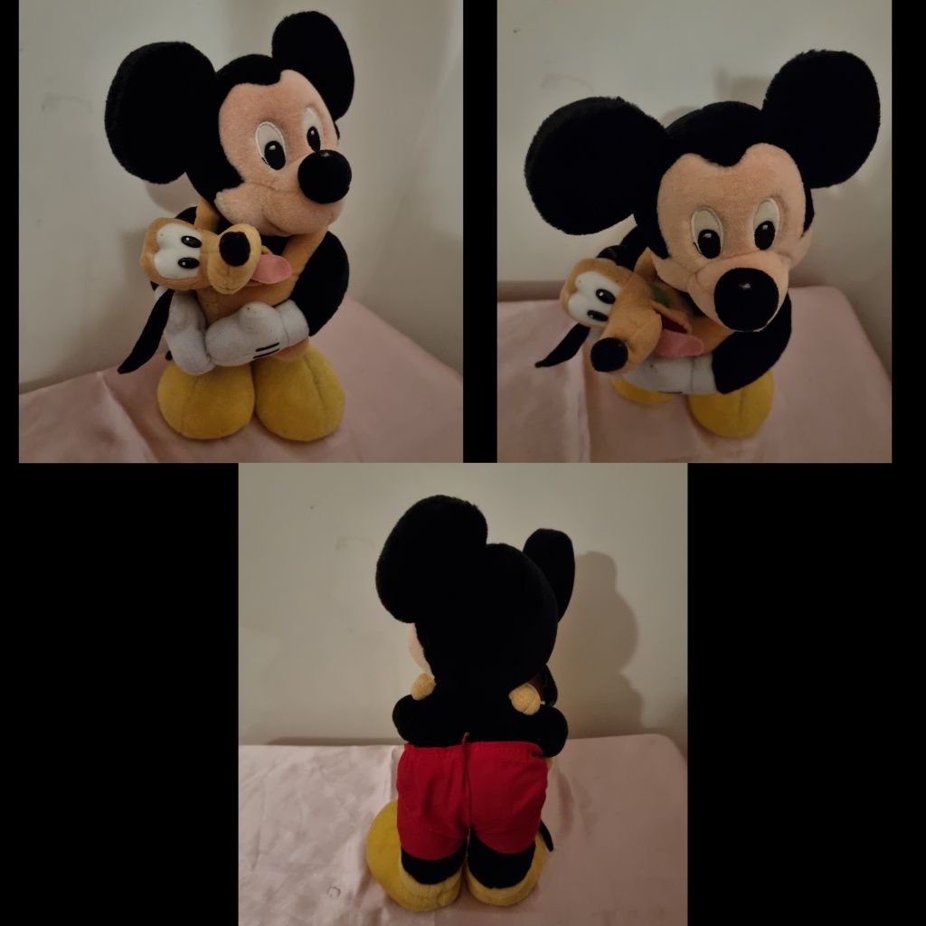 Peluche Disney - Dumbo / Pluto / Mickey Mouse e Pluto
