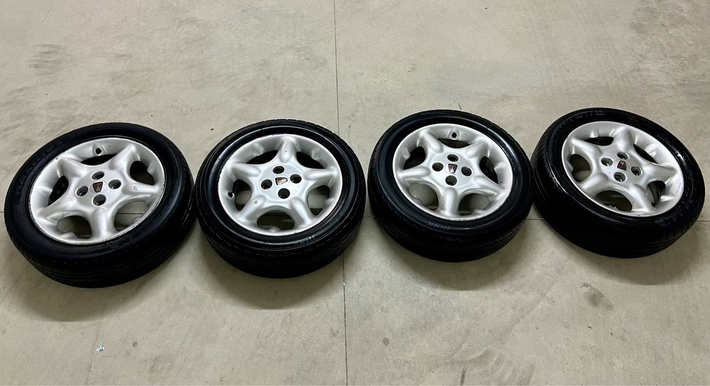 Jantes Rover 15 polegadas 4x100, Rover 200, 25, 400, Honda Civic, etc