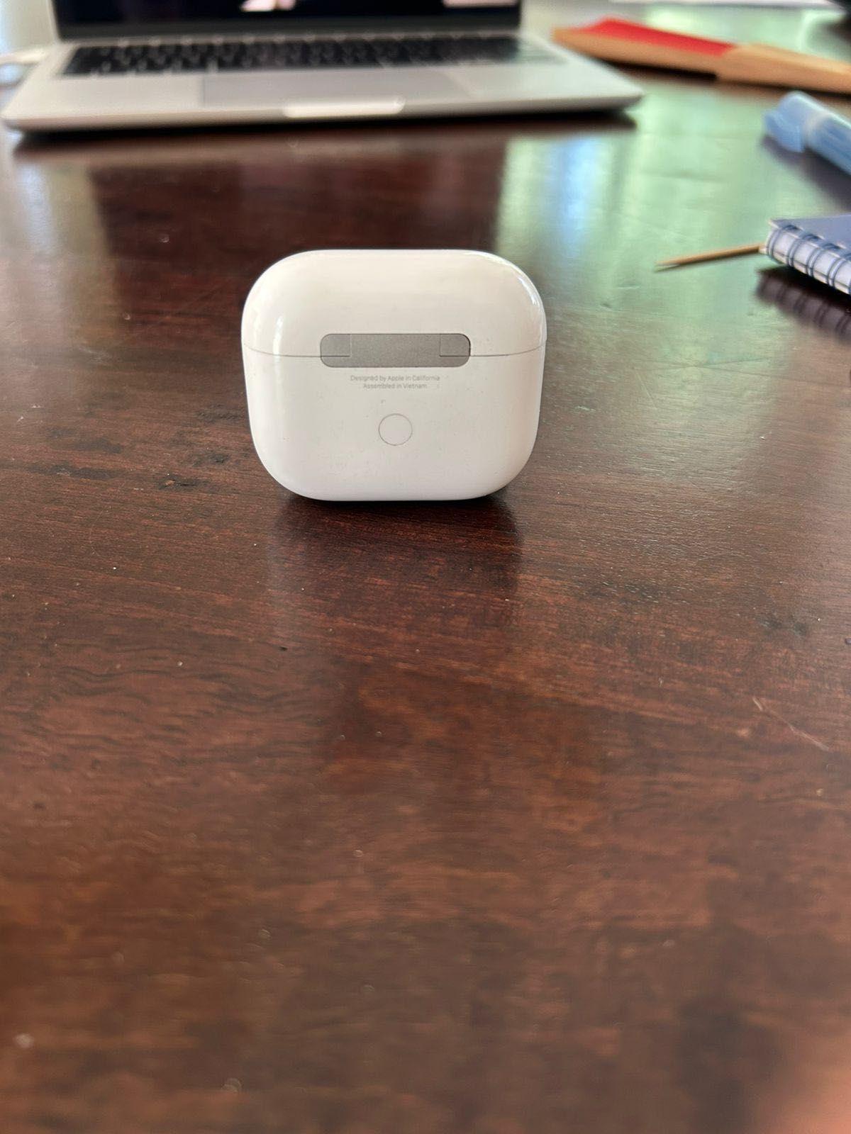 Caixa AirPods 3ª Geração + Auricular Esquerdo (Funcional)