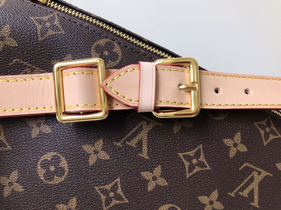 Бананка жіноча Louis Vuitton bumbag коричнева женская луі вітон шкіра
