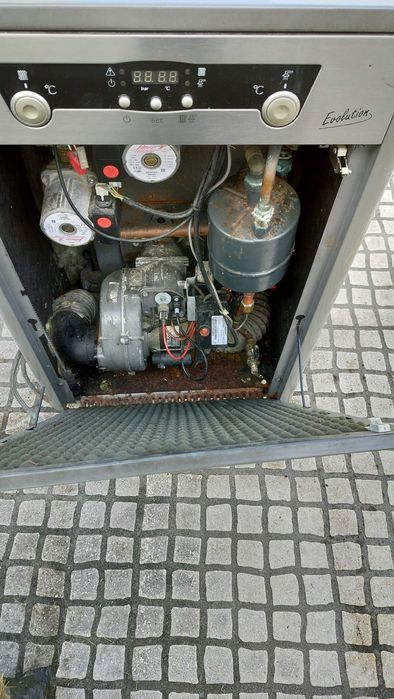 Máquina de aquecimento a gasóleo (para uso ou peças)