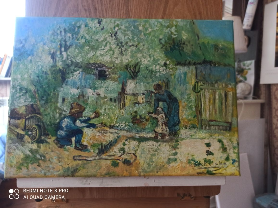 Obraz  na odstawie van Gogha