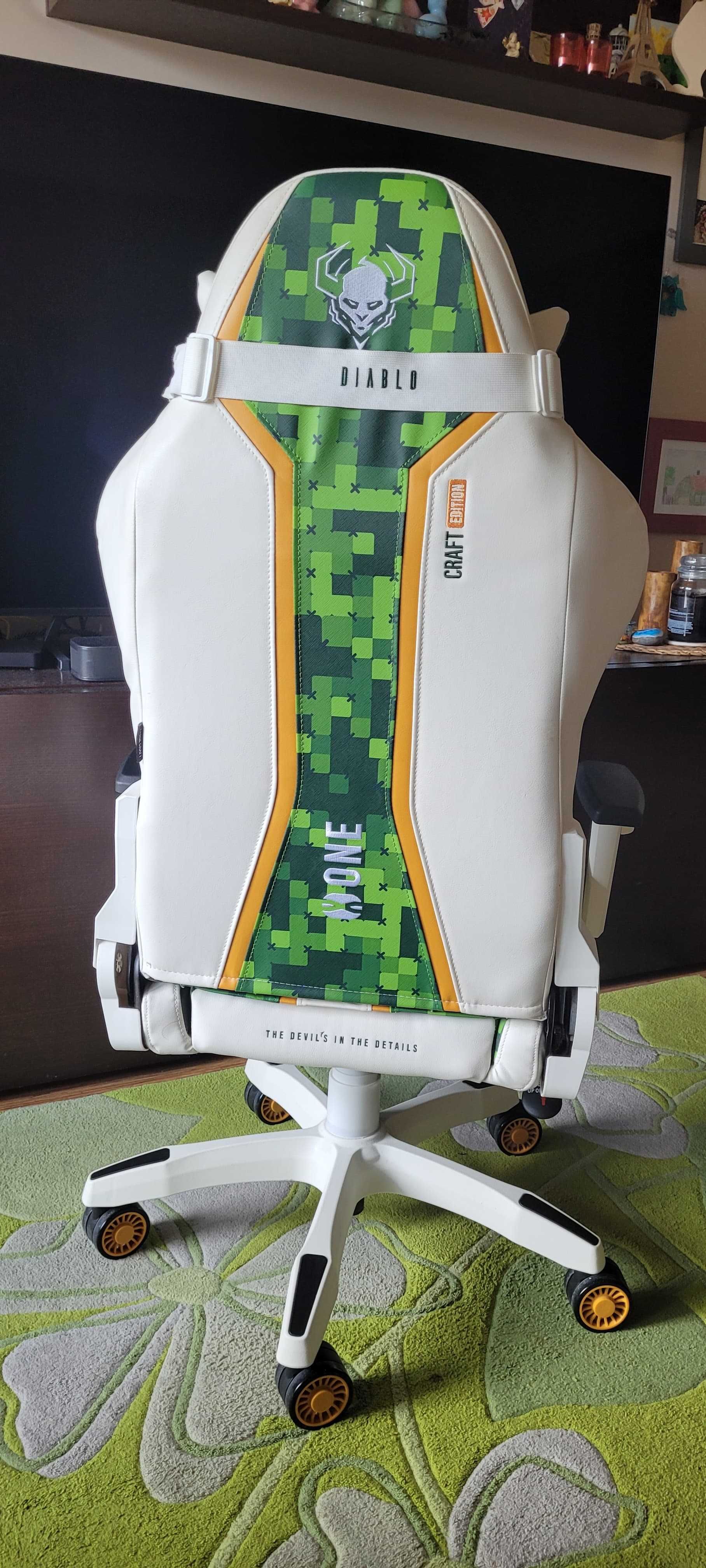 Fotel Gamingowy DIABLO Normal Size Craft Edition - Minecraft
