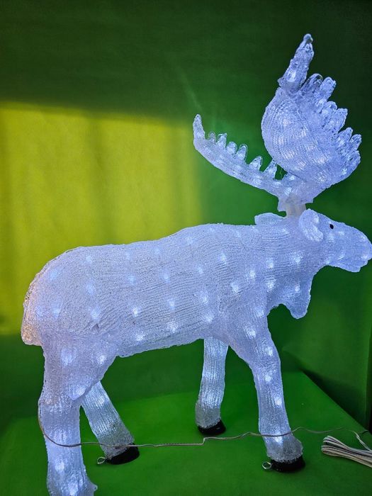 Renifer led ozdoba świąteczna