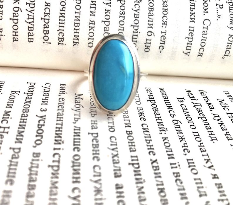 Бірюза/колечко/срібне колечко/срібна каблучка/