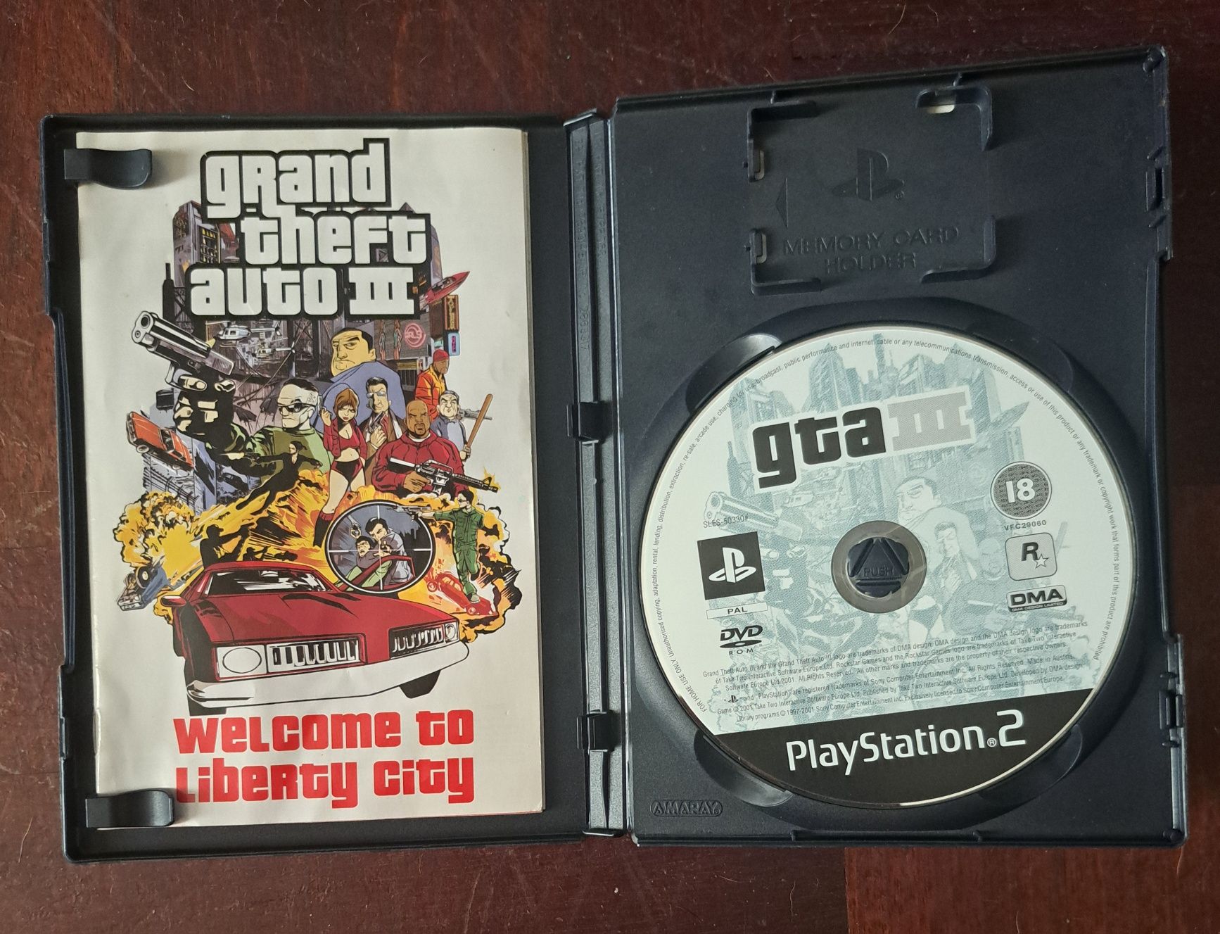 Grand Theft Auto III para PS2