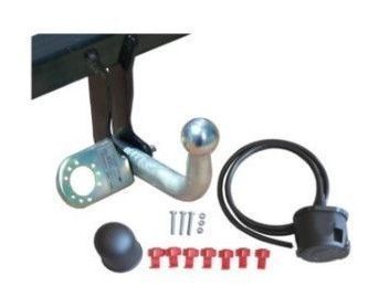 Hak Holowniczy + Kula Ocynk Uciąg 1800 kg +Wiązka+Gniazdo Audi A4 B5 Sedan Kombi Quattro 1994-2001
