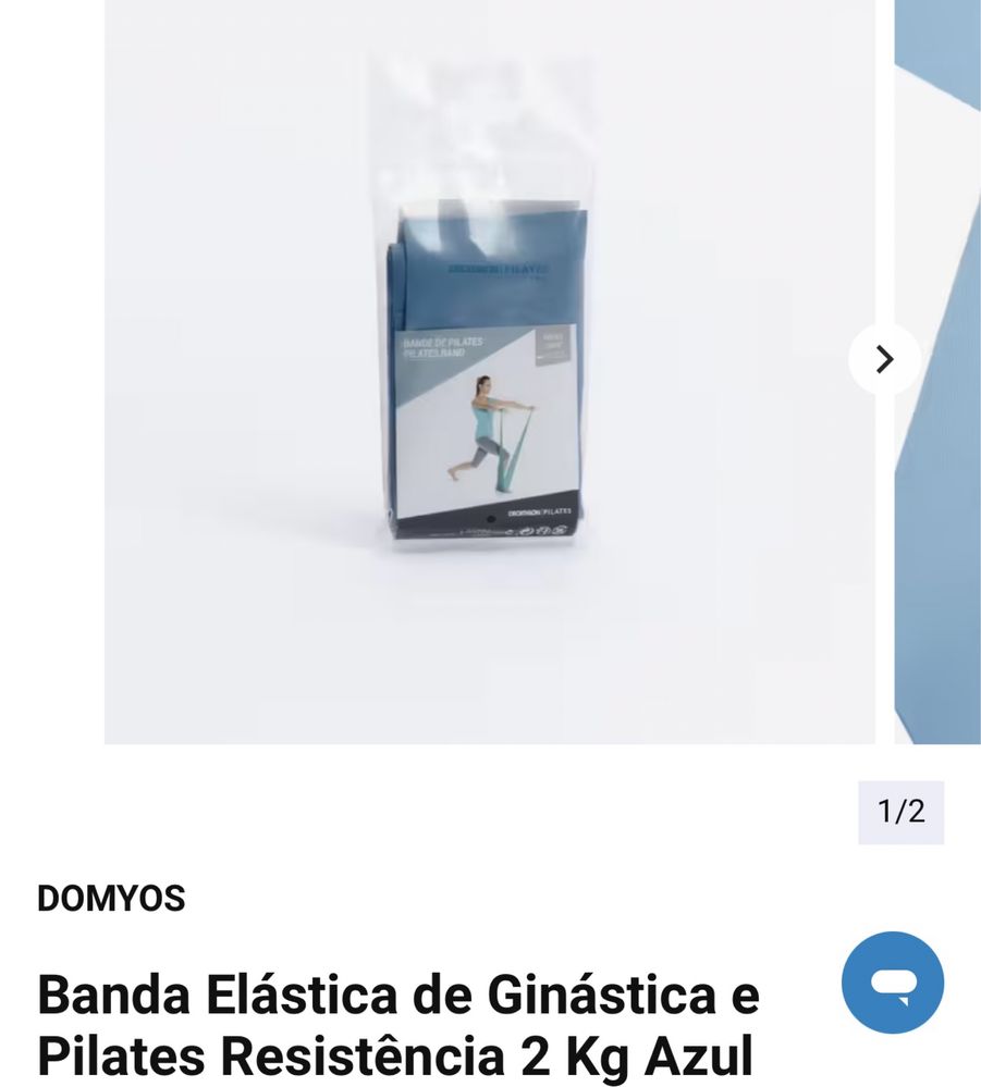 Bola de pilates + bomba + banda