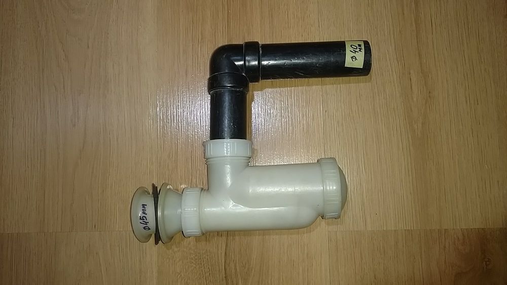 Сифон для умивальника під отвір 45 - 50 мм
