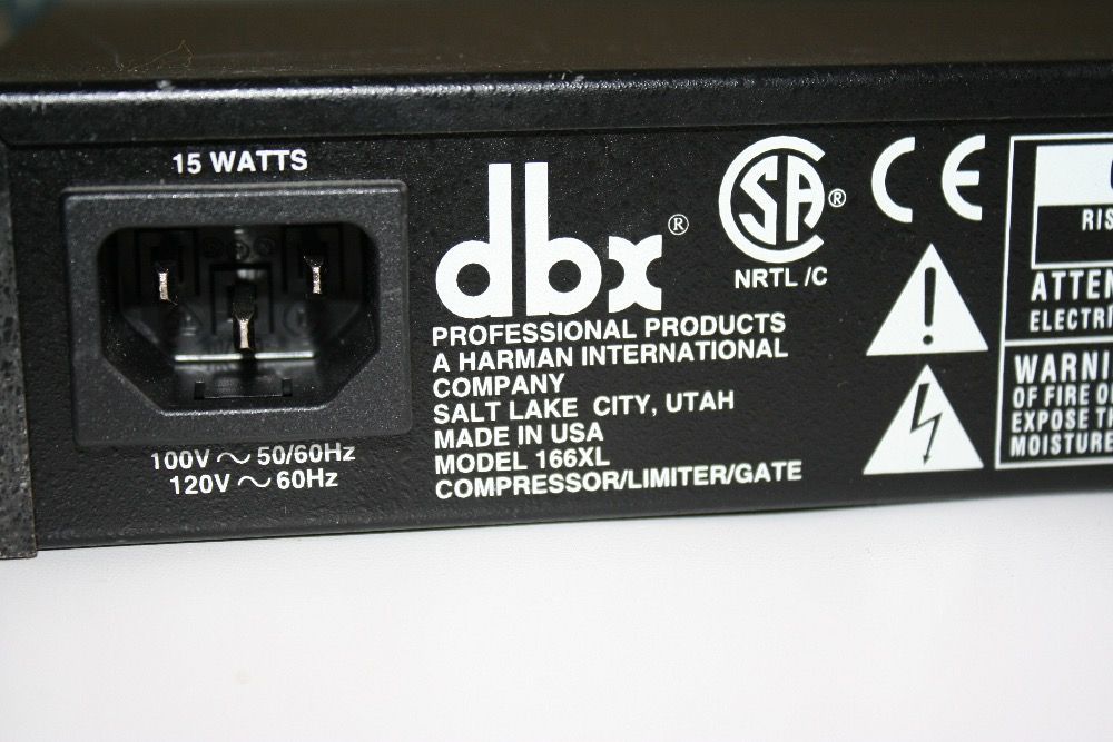 Dbx 166XL USA компресор