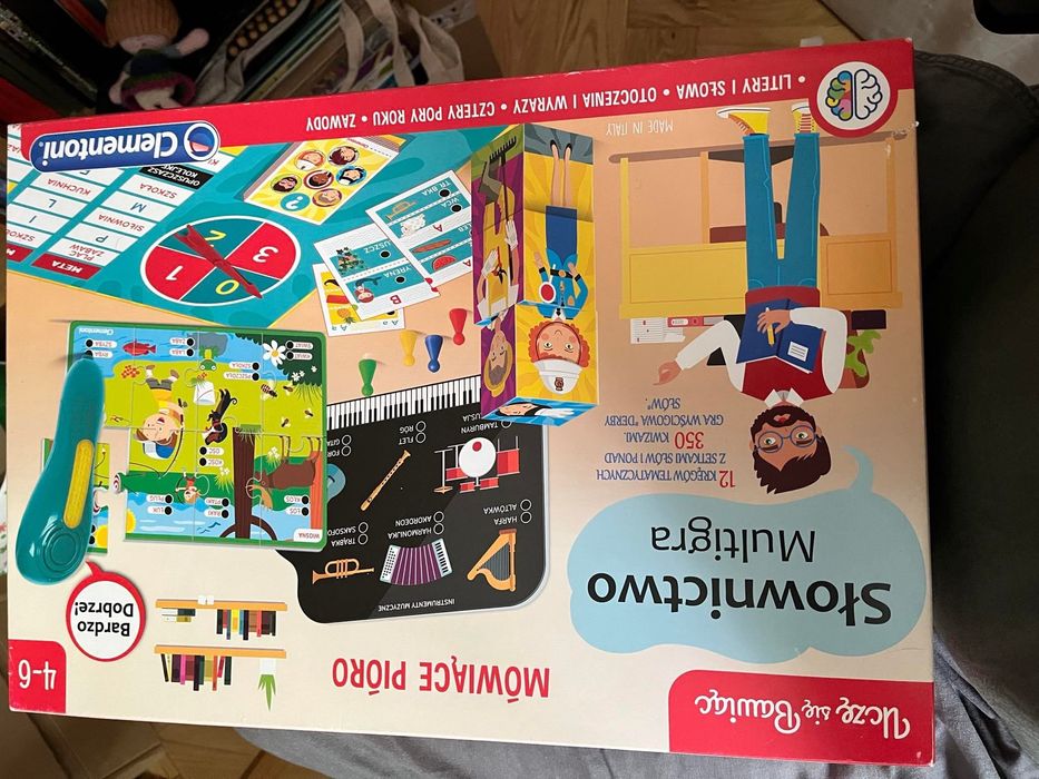 Mówiące pióro Słownictwo multigra Uczę się bawiąc SUPER