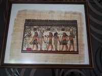 Obraz malowany na papirusie