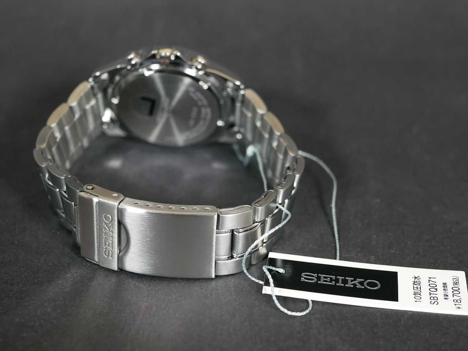 Seiko SBTQ071 Blue Spirit з хронографом Ø40 мм
