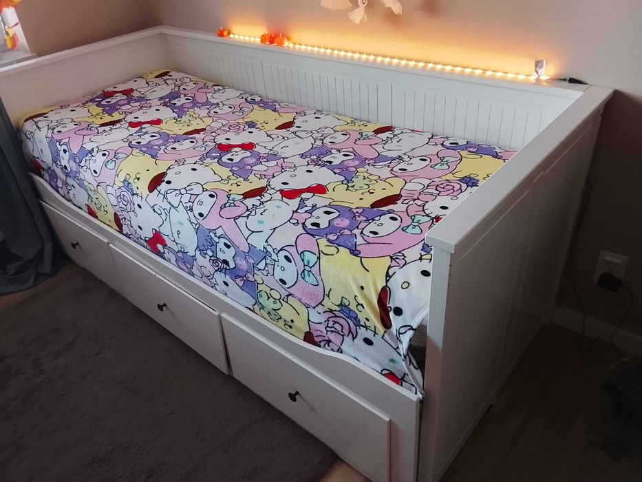 Sprzedam łóżko podwójne IKEA