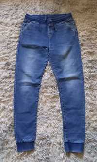Spodnie jeans r.164/170 ściągacze
