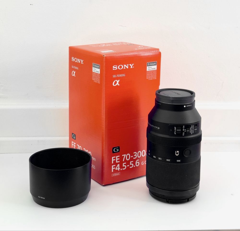 Obiektyw Sony FE 70-300/4.5-5.6 G OSS jak Nowy