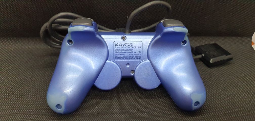 Oryginalny pad aqua blue do konsoli PS2