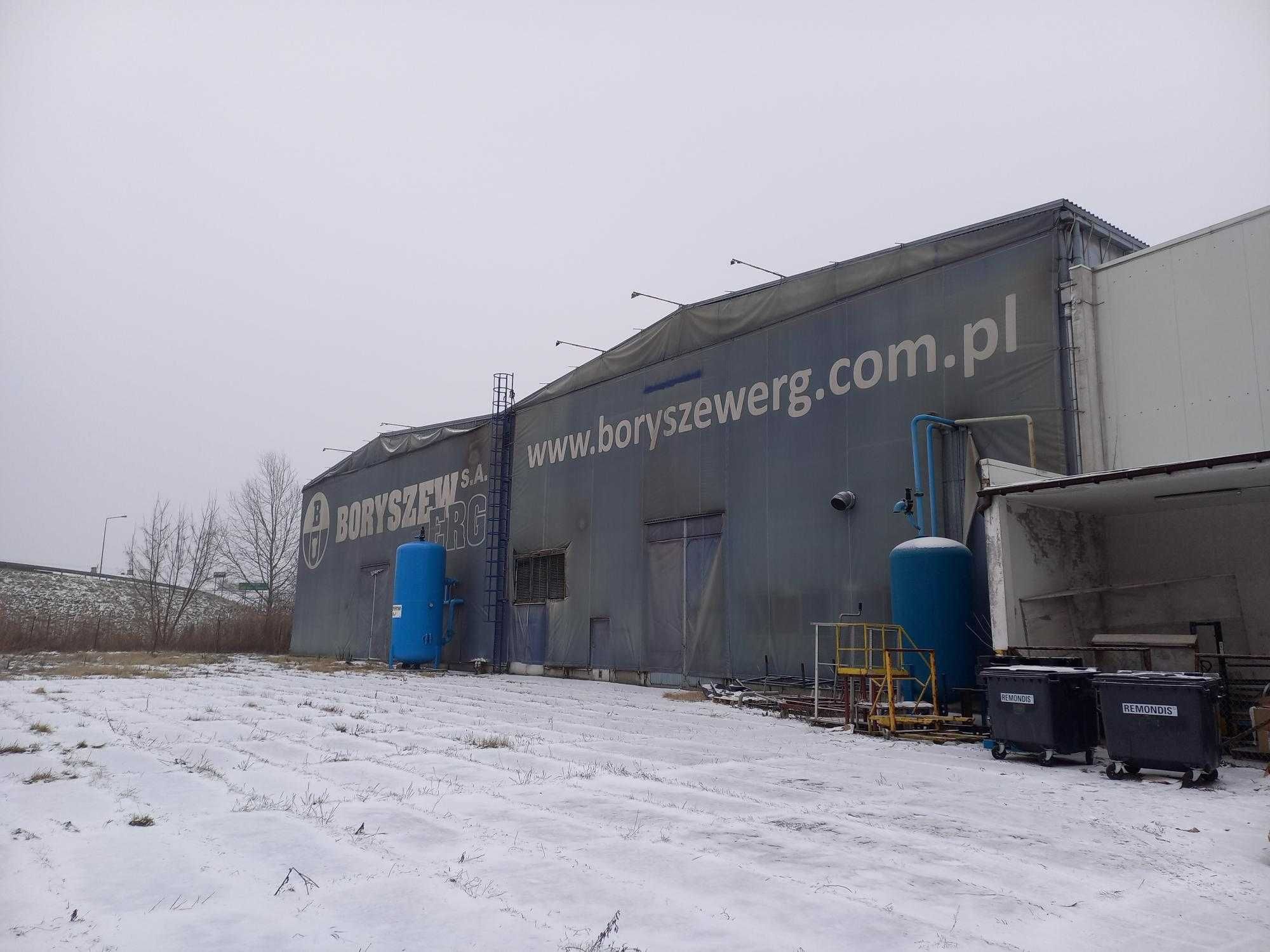 Boryszew ERG - hala produkcyjno - magazynowa o pow. 3500 m2