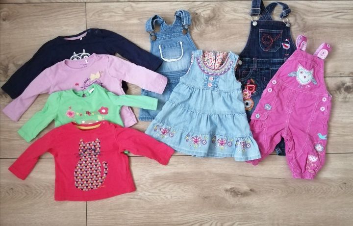 Niemowlęce ubrana dla dziewczynki 74/80 cm ;)