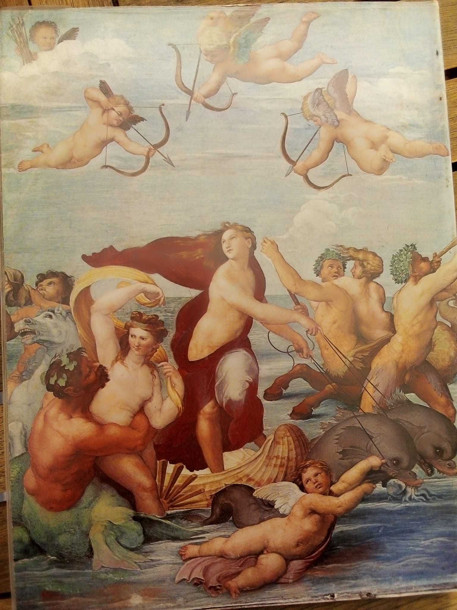 Michelangelo,Titian, Raphael