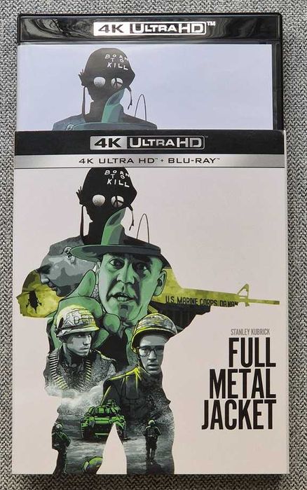 Full Metal Jacket 4K -polskie wydanie ze slipcase-reż. Stanley Kubrick