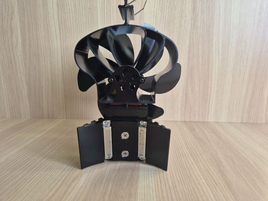 Вентилятор для каміна та печі, 2 методи встановлення