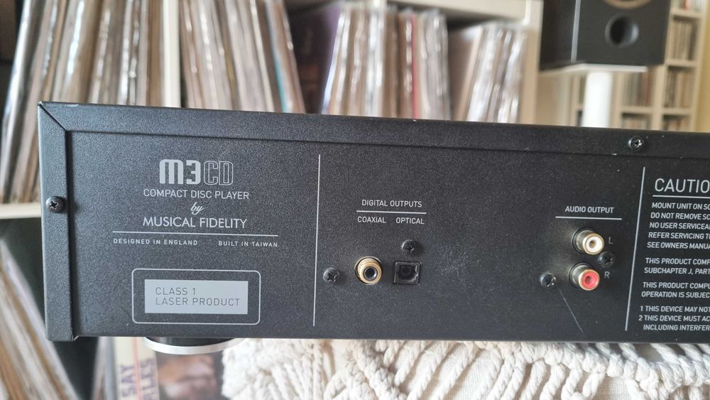 LEITOR DE CD MUSICAL FIDELITY M3CD