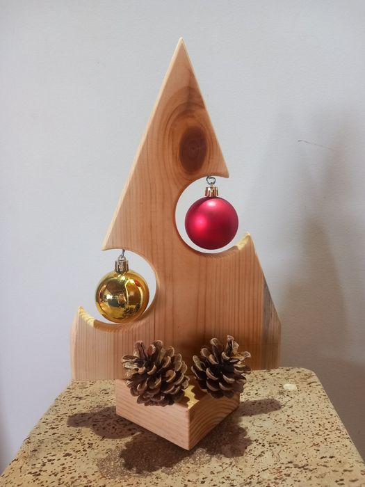 Árvore de Natal decorativa - artesanato