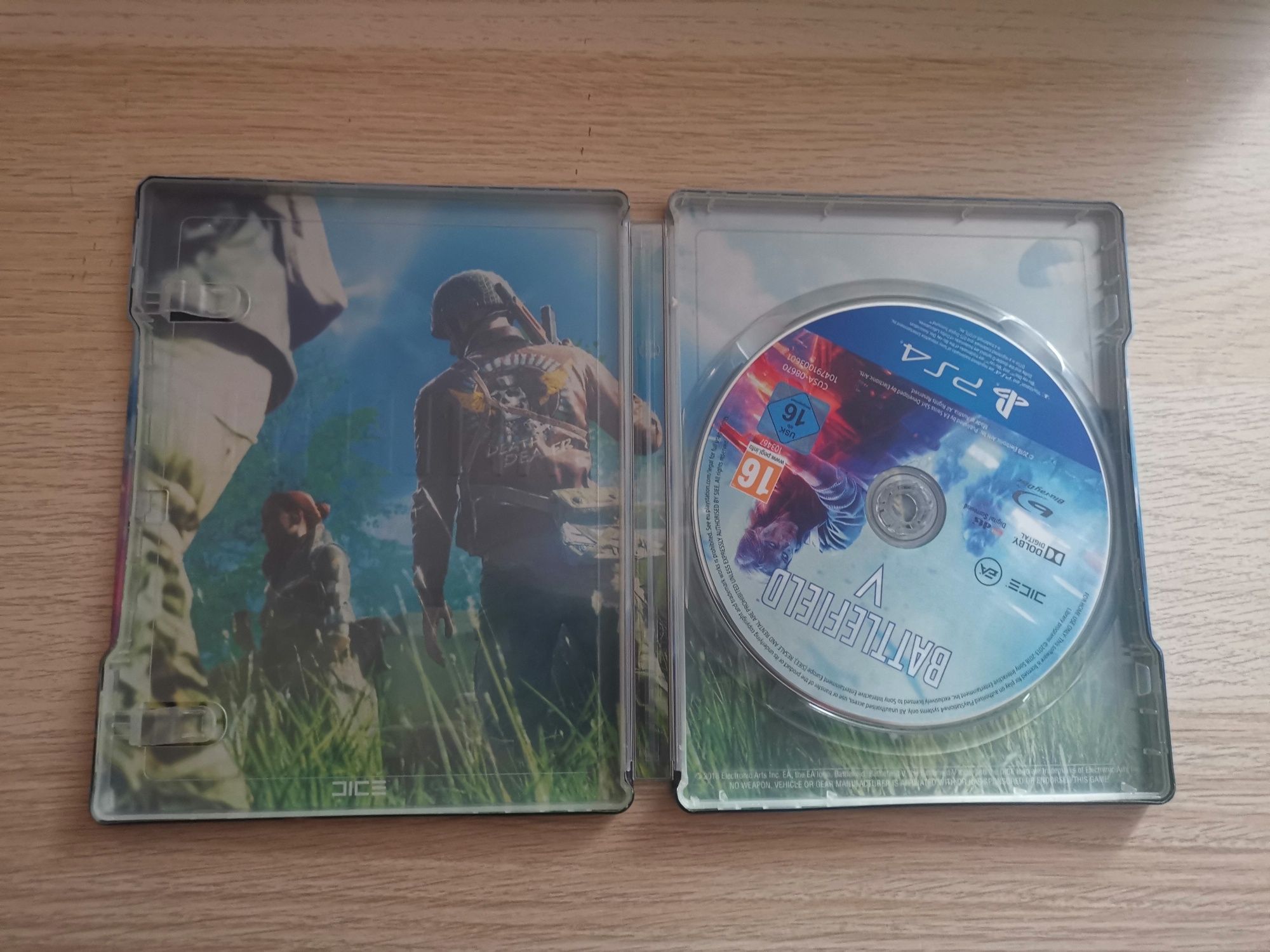 Battlefield V BF 5 steelbook ps4 PlayStation 5