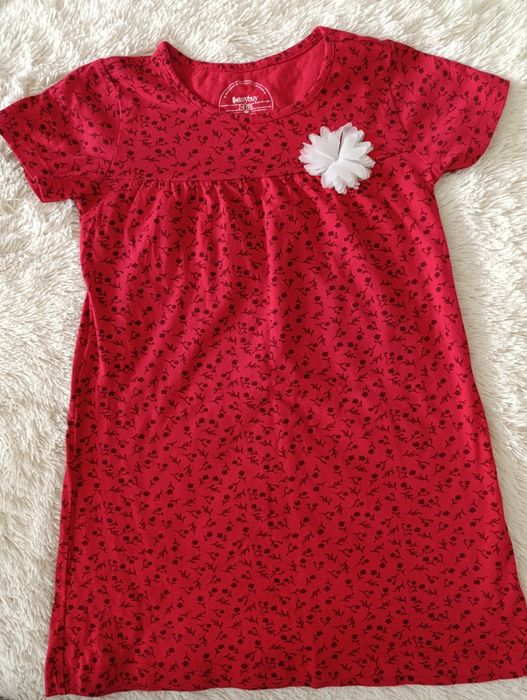 Набір: дитячі речі на літо: туніка, сукня, комплект: туніка + лосіни.