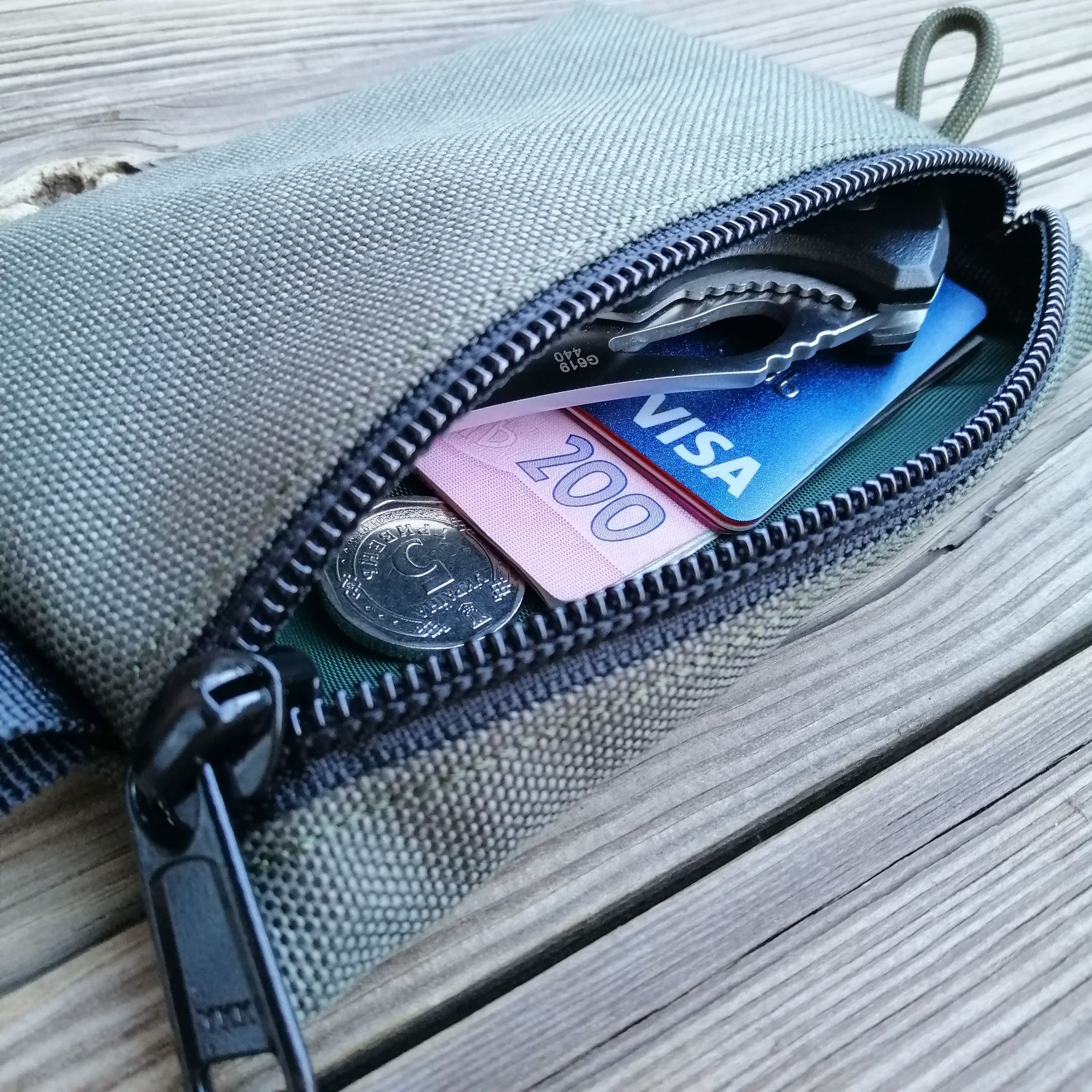 Edc-органайзер M ключница монетница мини-кошелёк five dots gear