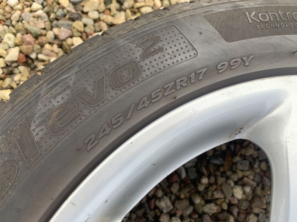 Alufelgi Felgi rozmiar 17 Mercedes 5x112 Et 38