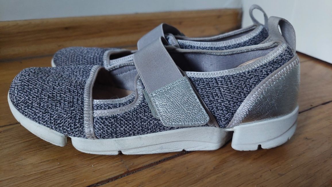 Clarks Półbuty Tri Amelia Bar sportowe lekkie baleriny r.37