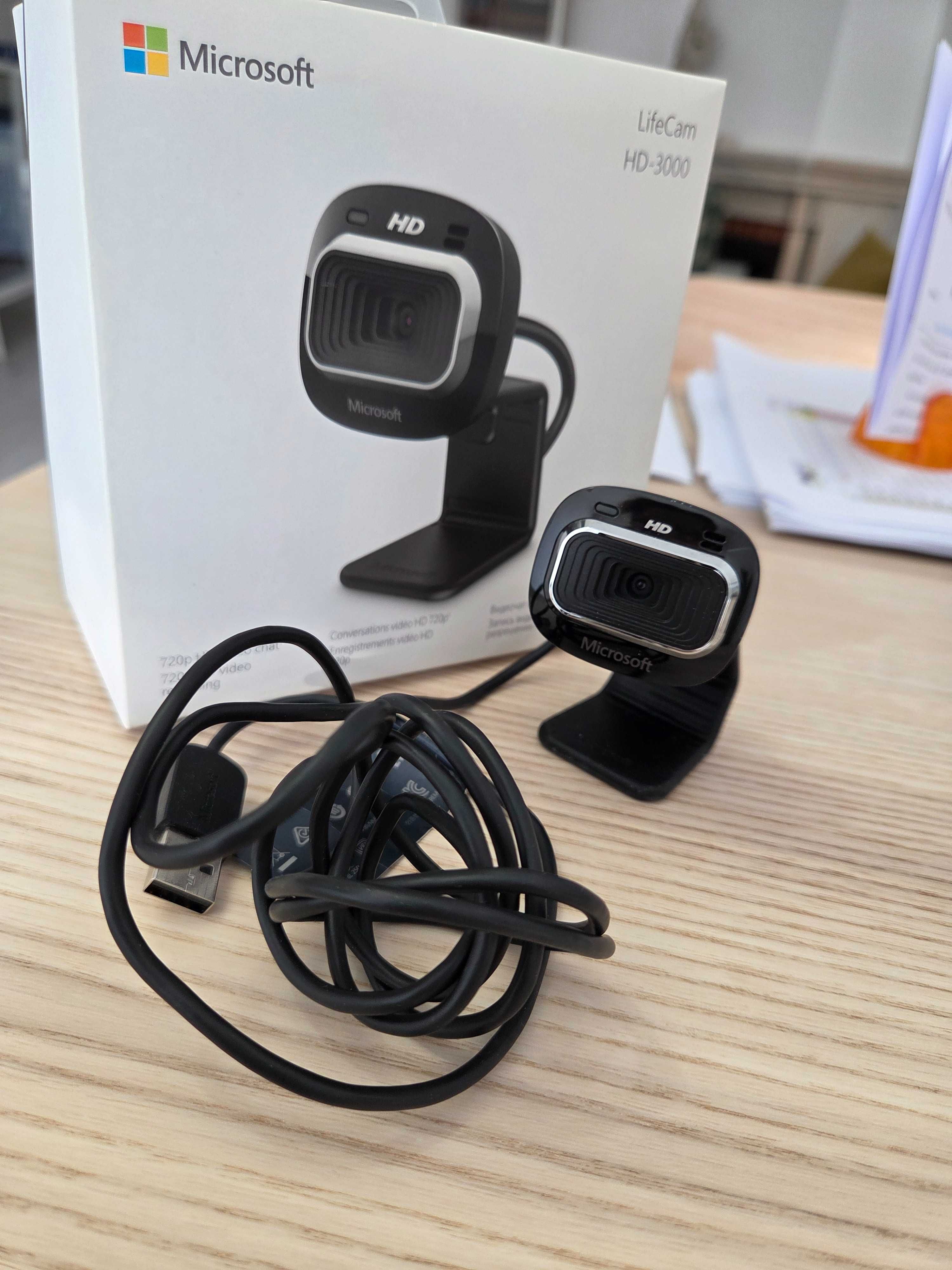 LifeCam Microsoft HD - 3000 - Microfone incorporado