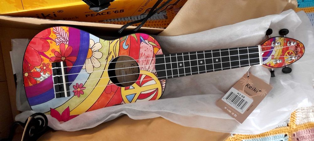 Ukulele soprano, sem uso