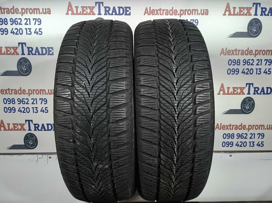 2 шт. 215/60 R16 Sava Eskimo HP зимові шини б/у, 6 мм,