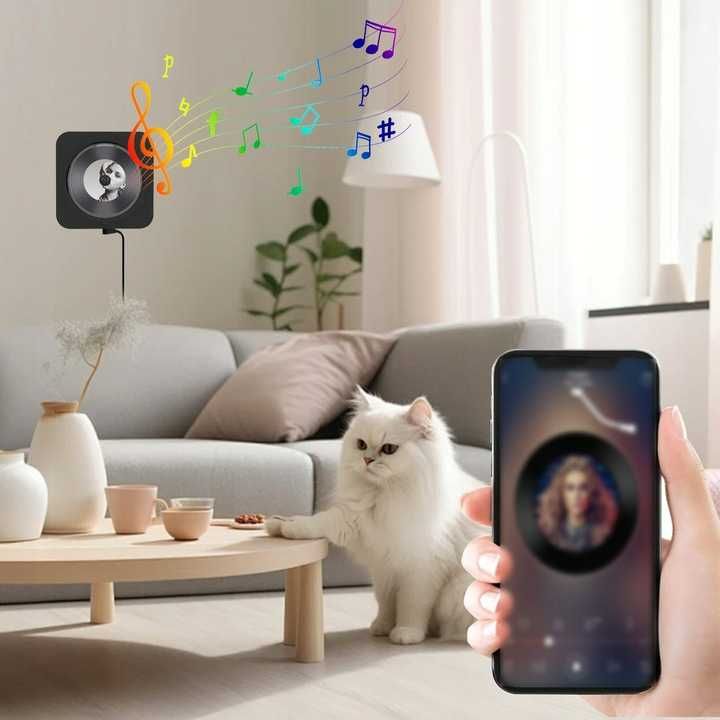 Wielofunkcyjny przenośny odtwarzacz CD głośnik BLUETOOTH radio fm