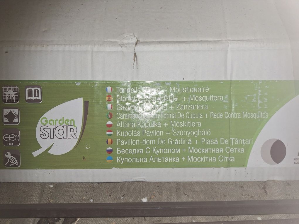 Pawilon ogrodowy 3,5 na 3,5m
