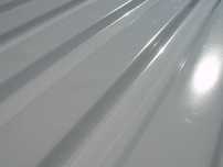 Blacha trapezowa trapez T18 0,5X1120mm ocynkowana biała dach