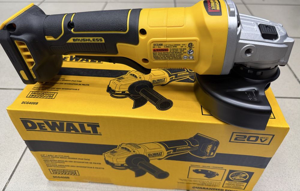 Болгарка DeWalt DCG408B