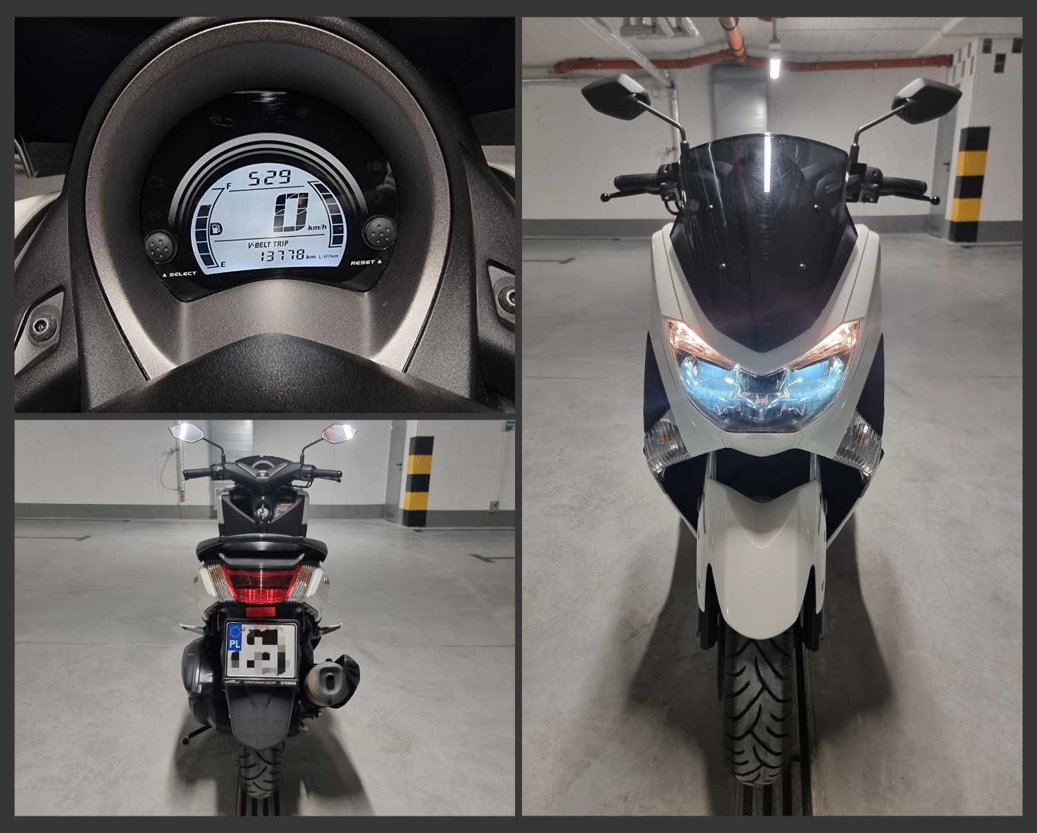 Yamaha NMAX, 125cm, ABS, 2020r, Salon Polska, Skuter na kat. B.