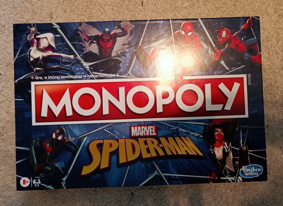 Monopoly Spiderman NOWE