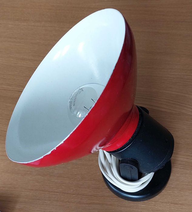 Oryginalna lampa, kinkiet marki Polam z okresu PRL
